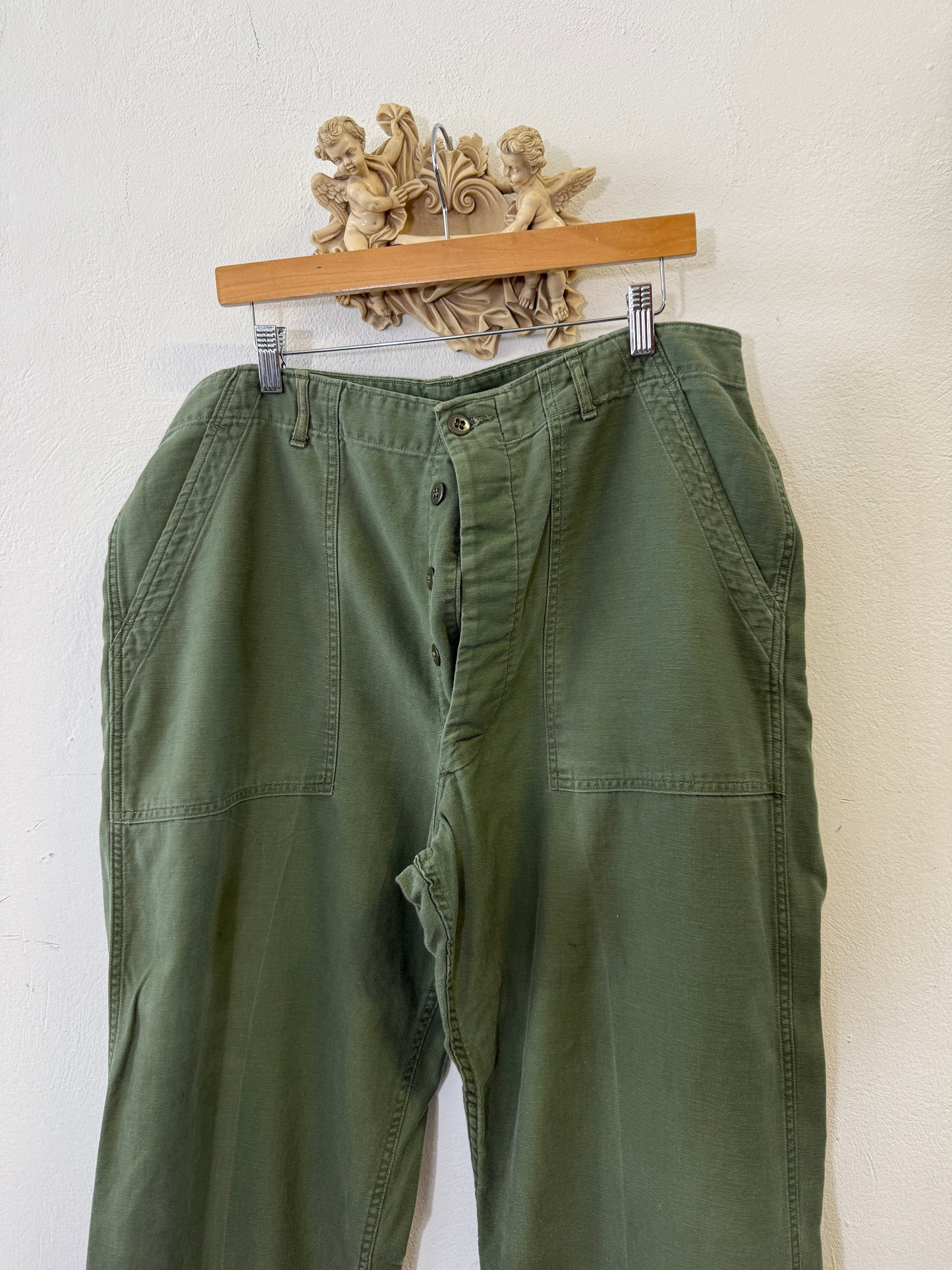 Vintage Fatigue Pants Us Army “W38”
