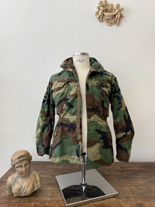 Vintage Woodland Field Jacket M65 Us Army “XS”
