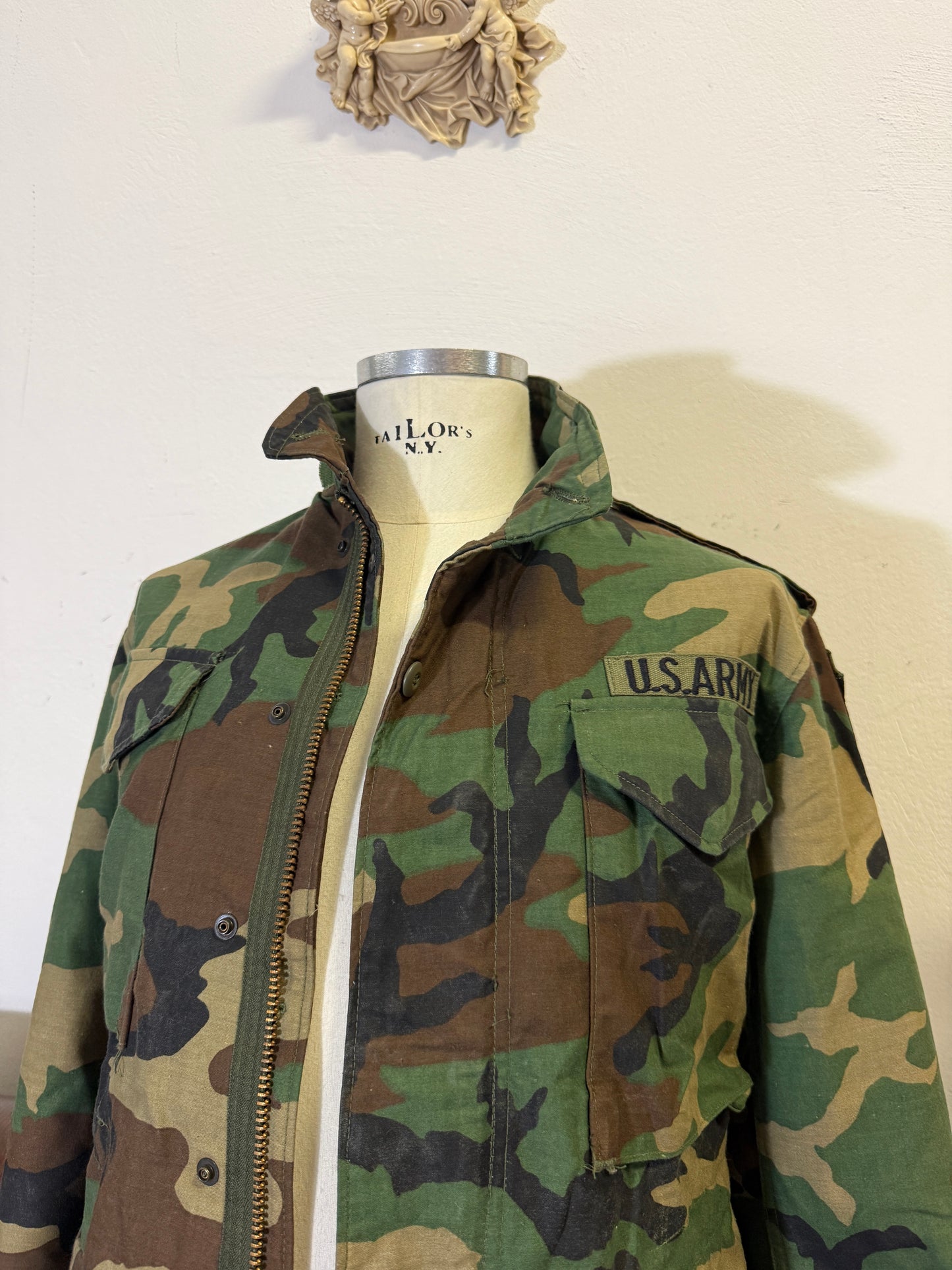 Vintage Woodland Field Jacket M65 Us Army “XS”