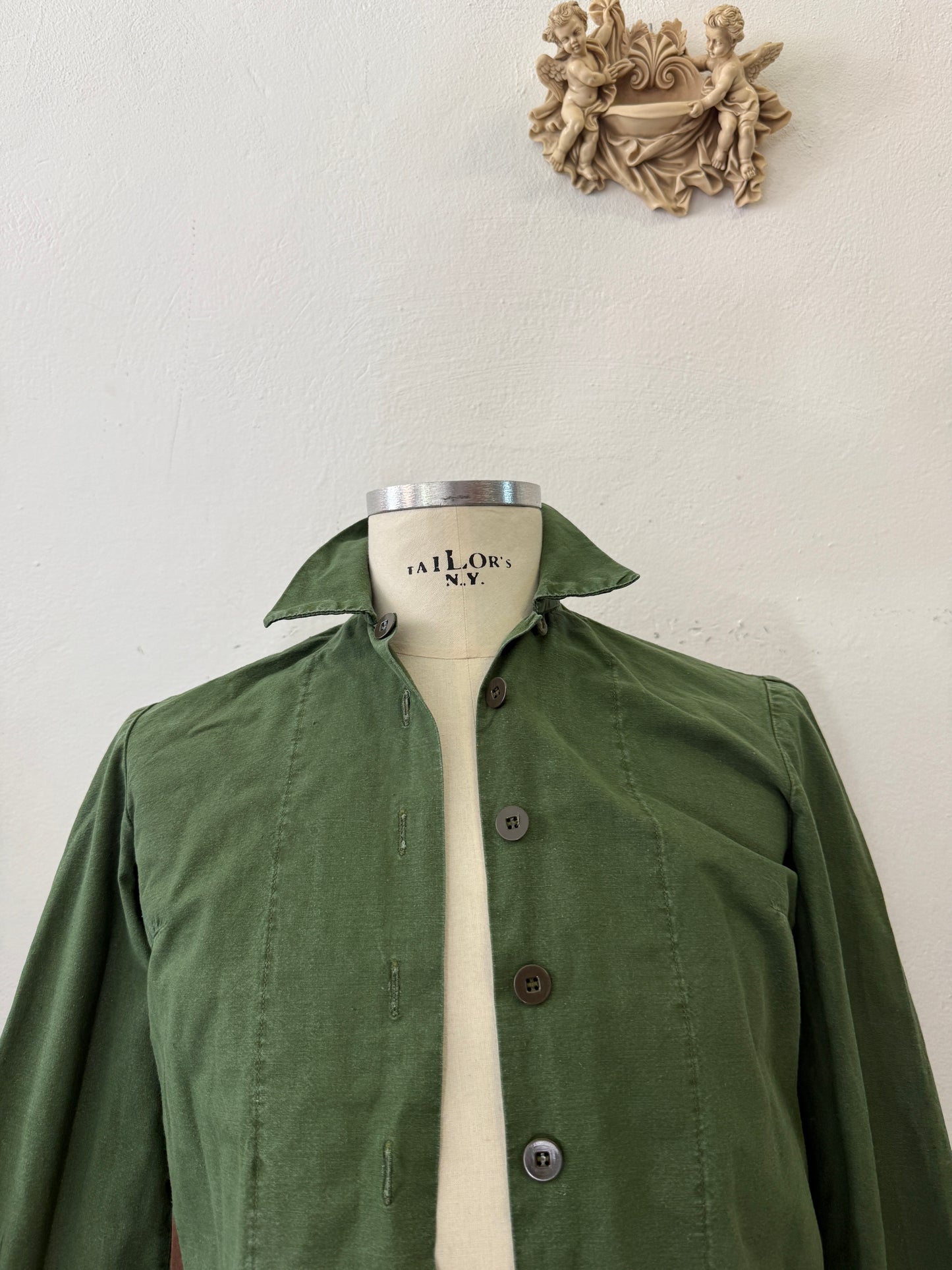 Vintage 80’s Woman Swedish Army Shirt - XS