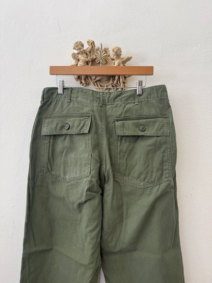 Vintage Og 107 Us Army Fatigue Pants “W34”