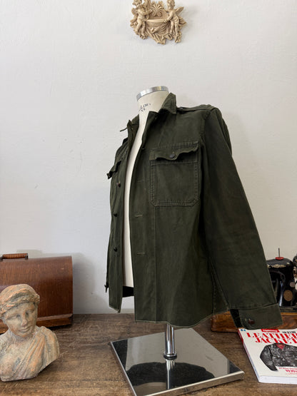 Vintage 80’s Faded Hungarian Army Shirt “S”