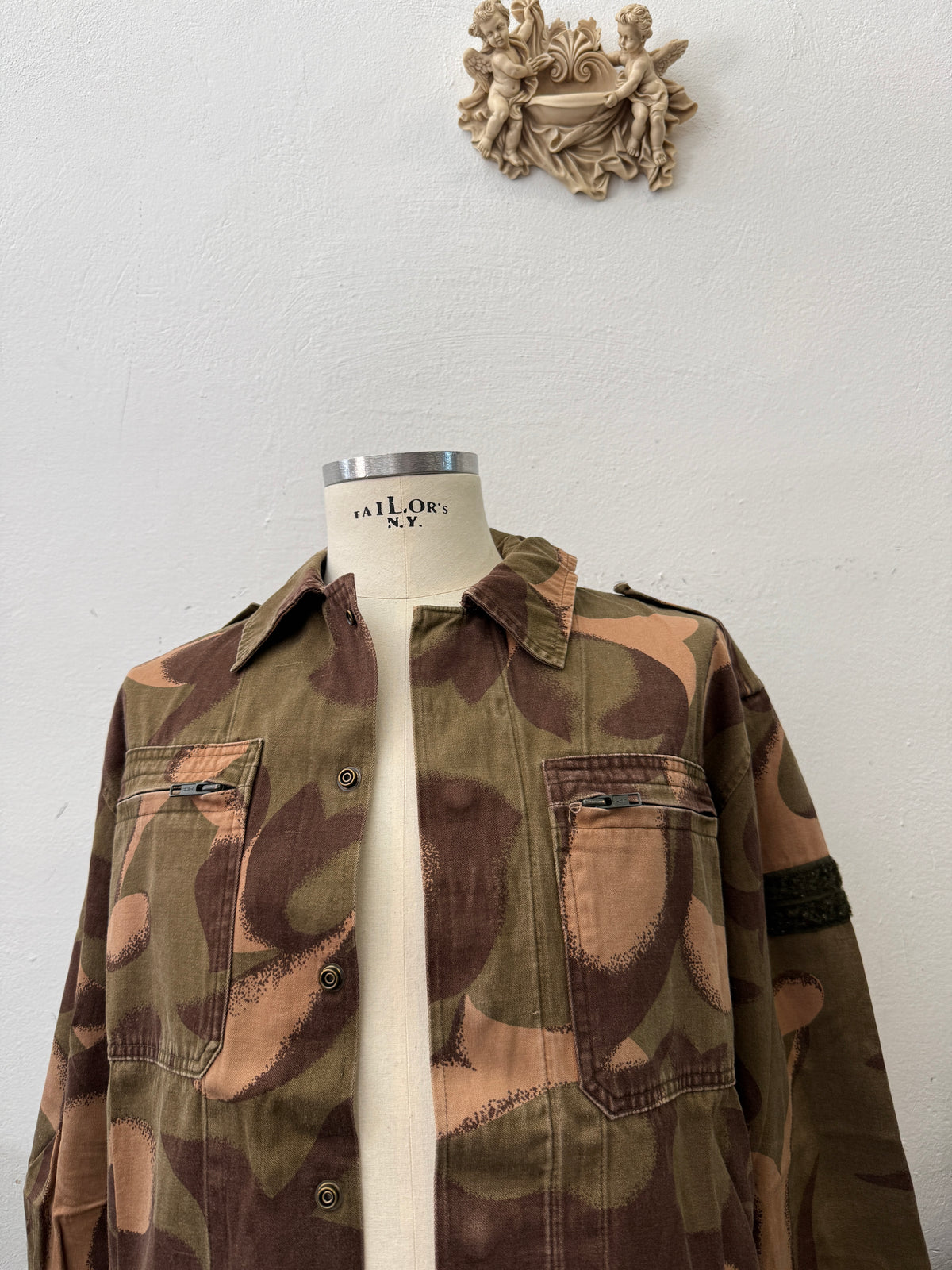 Vintage Hungarian Army Camo Jacket “M/L”