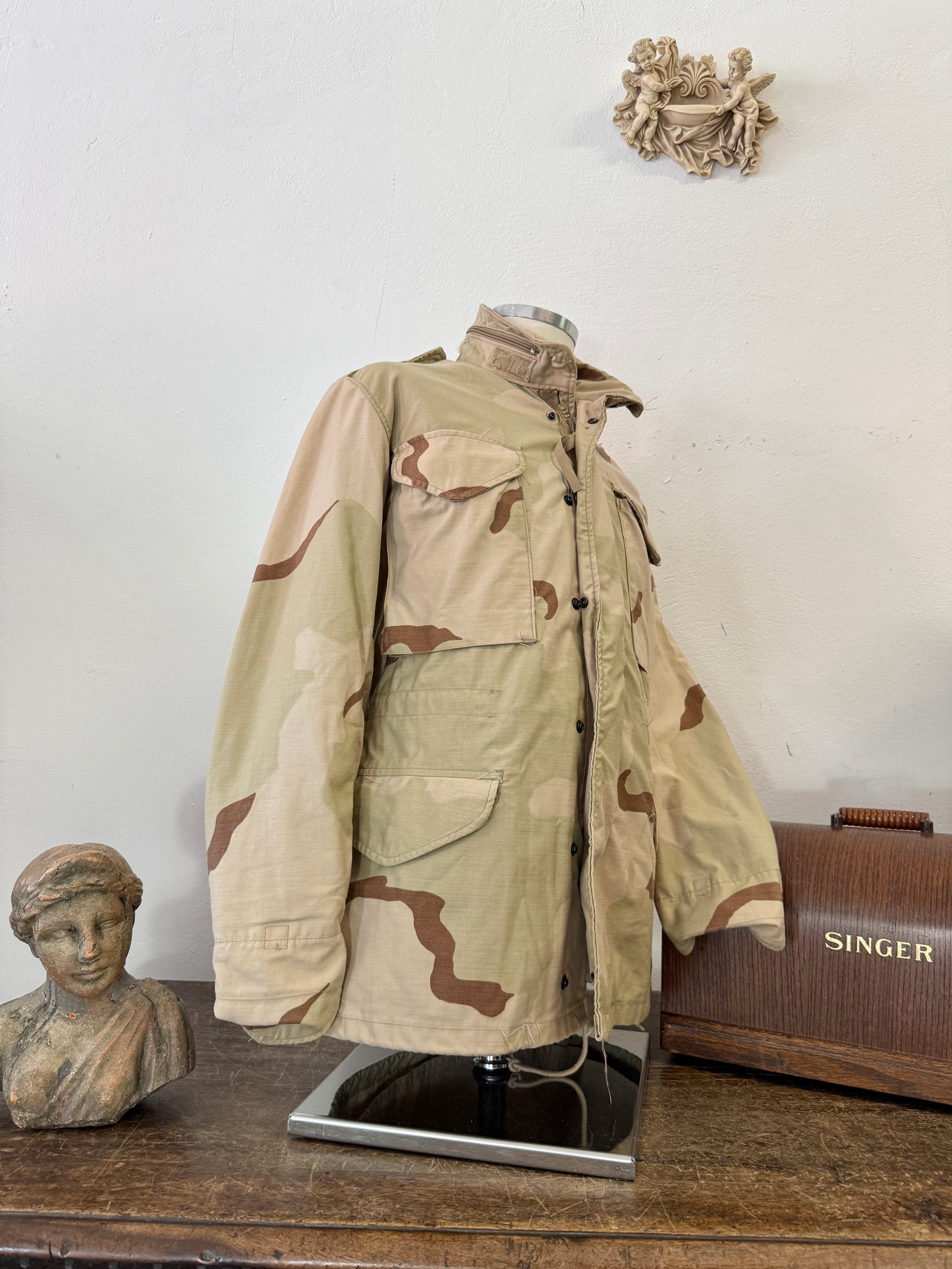 Vintage Desert Field Jacket M65 Us Army “S”