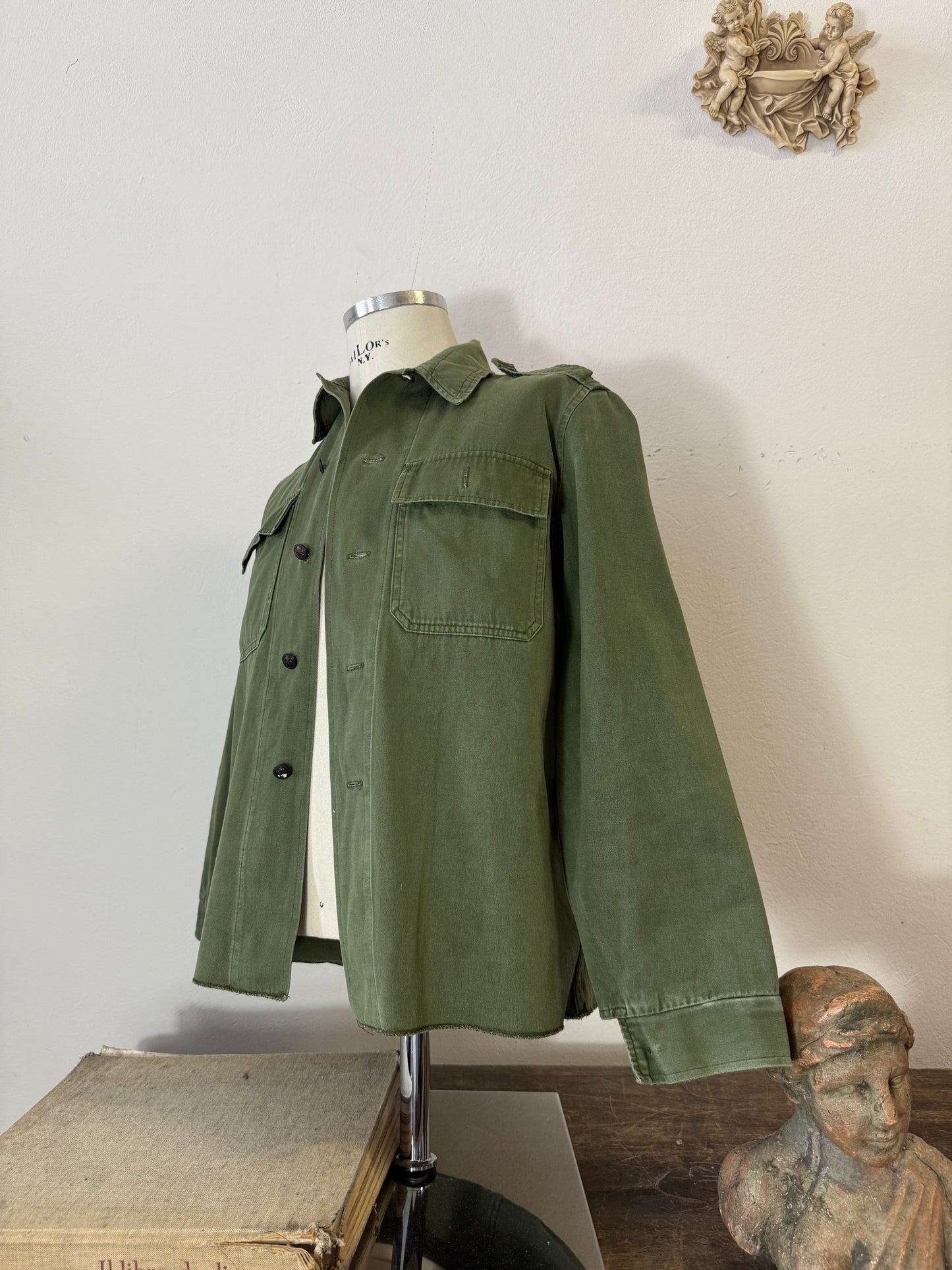 Vintage 80’s Hungarian Army Shirt “S”