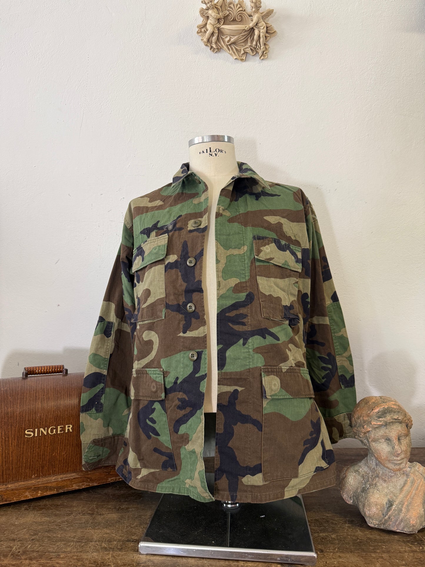 Vintage Woodland Us Army Jacket “L”