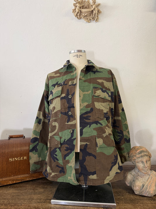 Vintage Woodland Us Army Jacket “L”