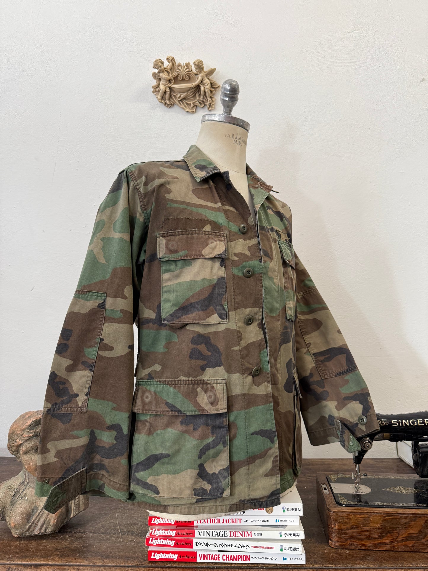 Vintage Woodland Jacket Us Army “S/M”