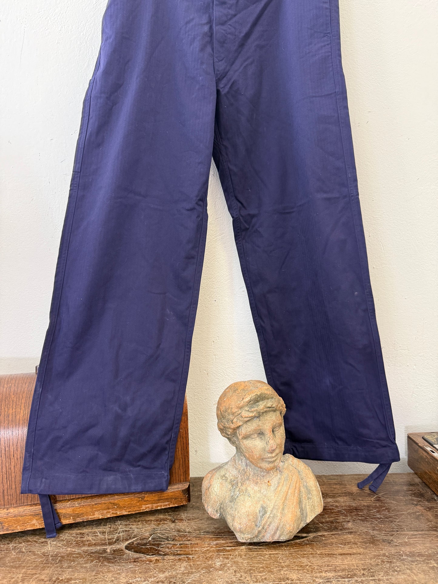 Vintage German Army Work Pants HBT “W36”