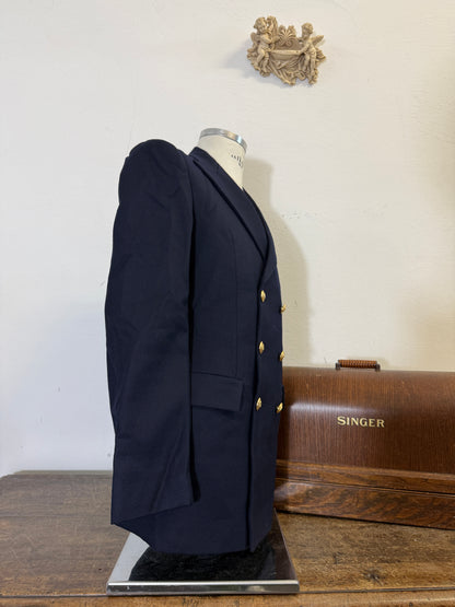 Vintage 00’s Italian Navy Double Breasted Jacket “S/M”