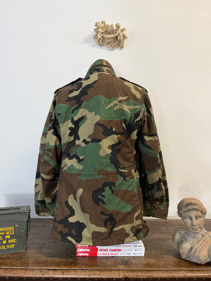 Vintage Woodland Field Jacket M65 Us Army “M”