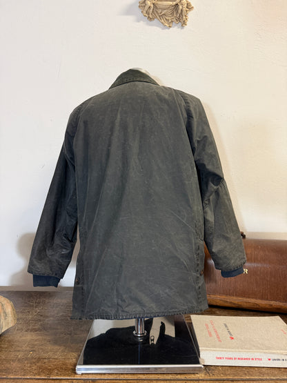 Vintage Barbour Bedale Jacket With Mending “S”
