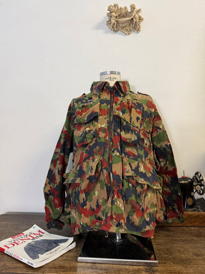 Vintage Swiss Army Camo Jacket M70 “L/XL”
