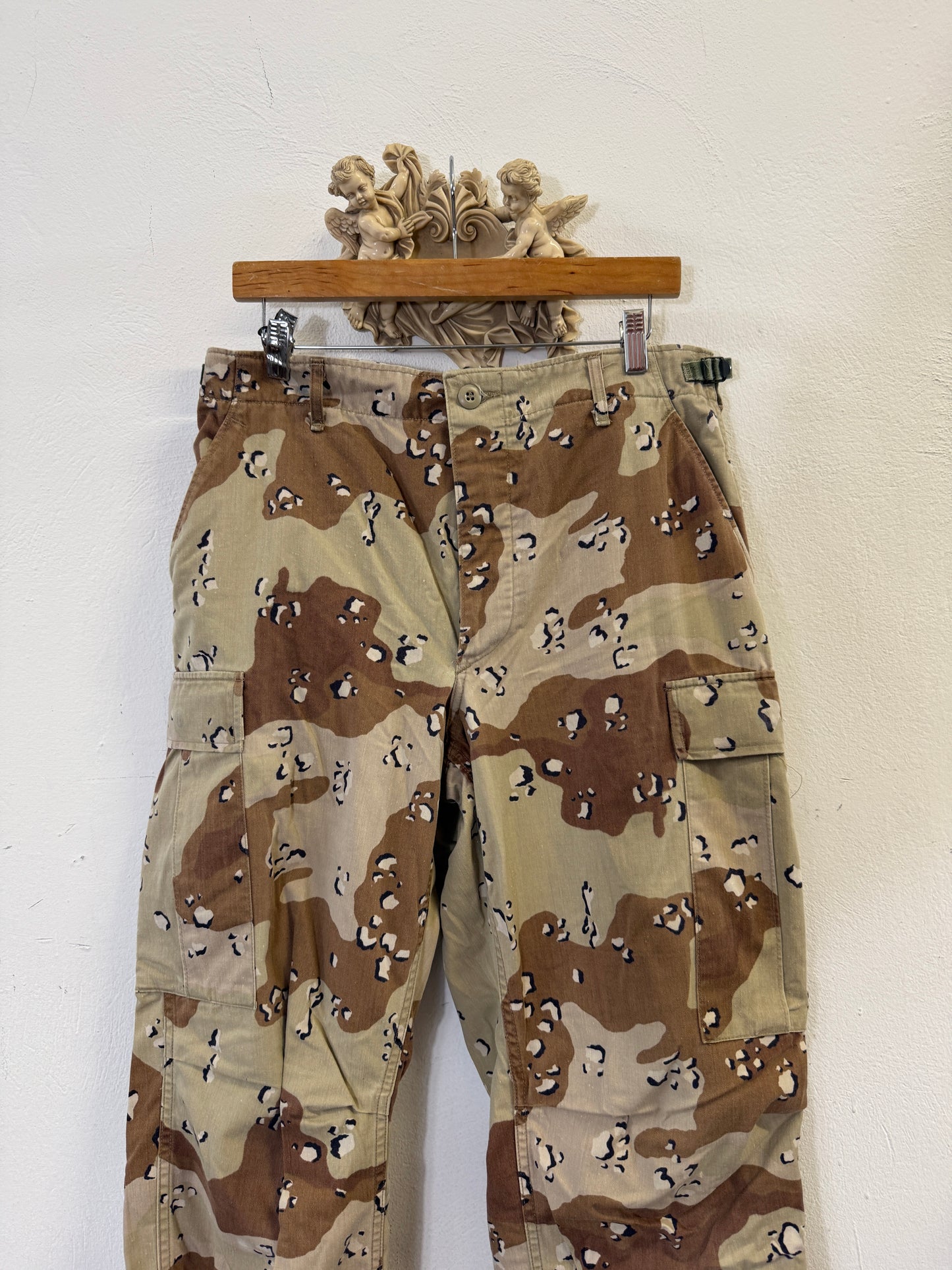 Vintage Desert Chocolate Cargo Pants Us Army “W33”