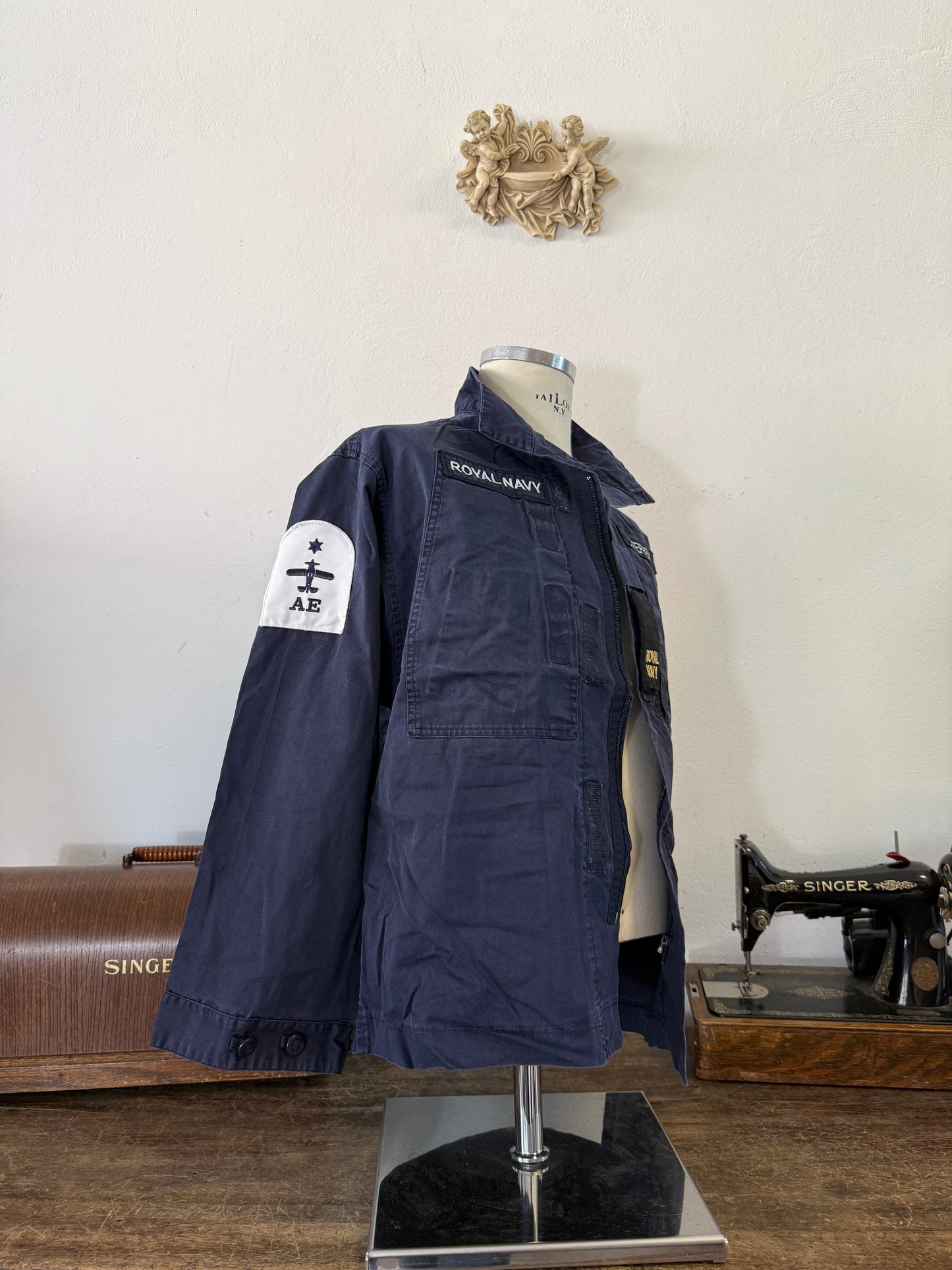 Vintage British Royal Navy Jacket “M”
