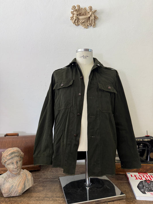 Vintage 80’s Faded Hungarian Army Shirt “S/M”