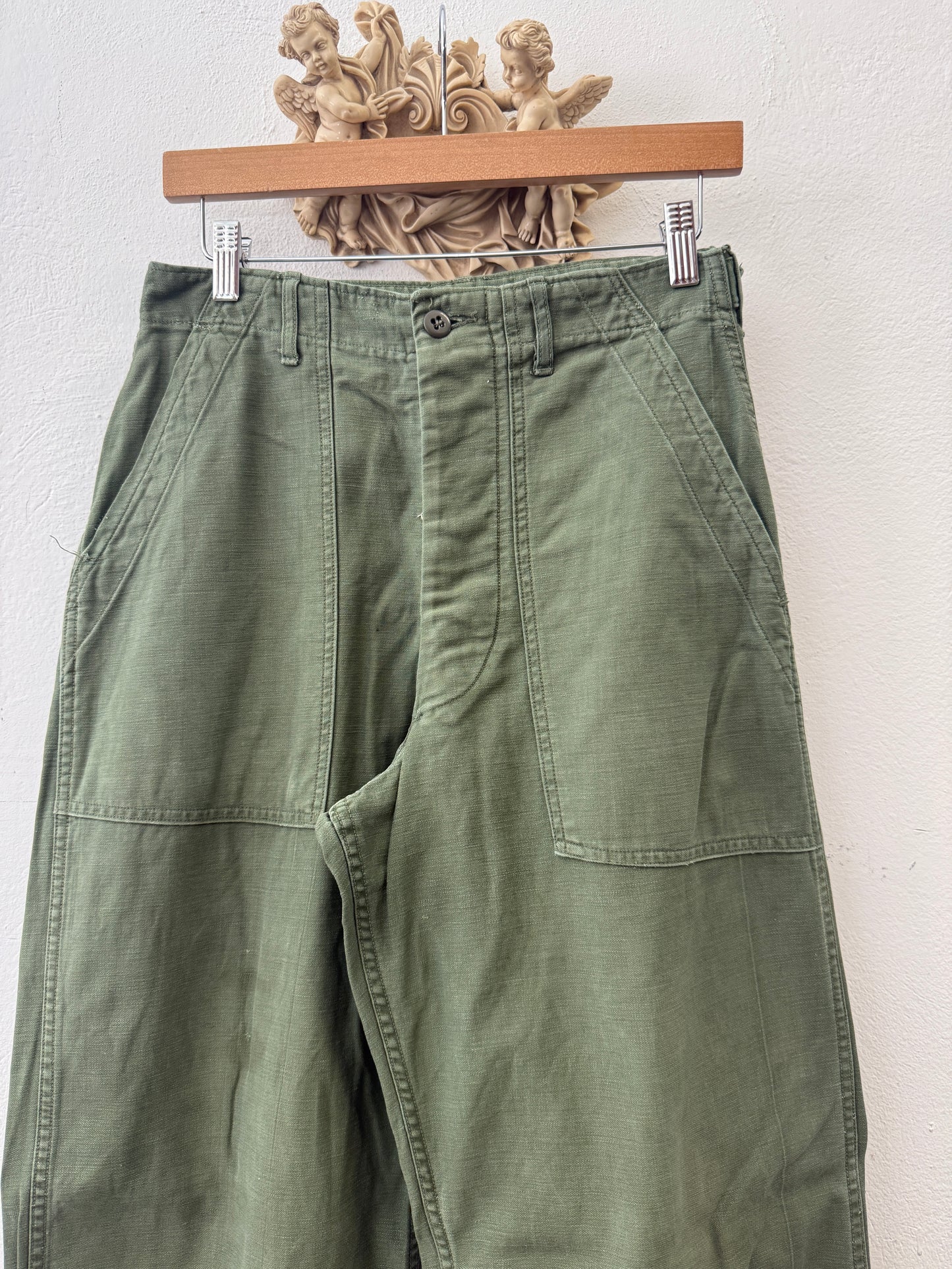 Vintage Og 107 Us Army Fatigue Pants “W28”