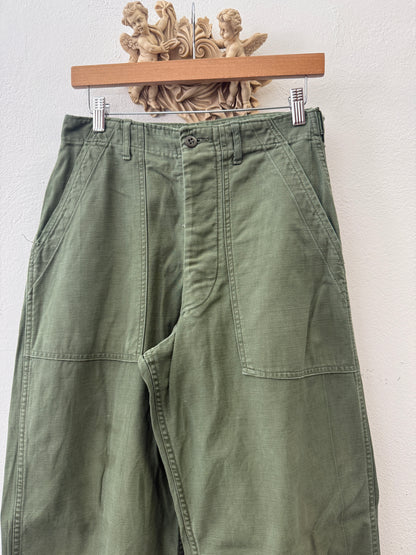Vintage Og 107 Us Army Fatigue Pants “W28”