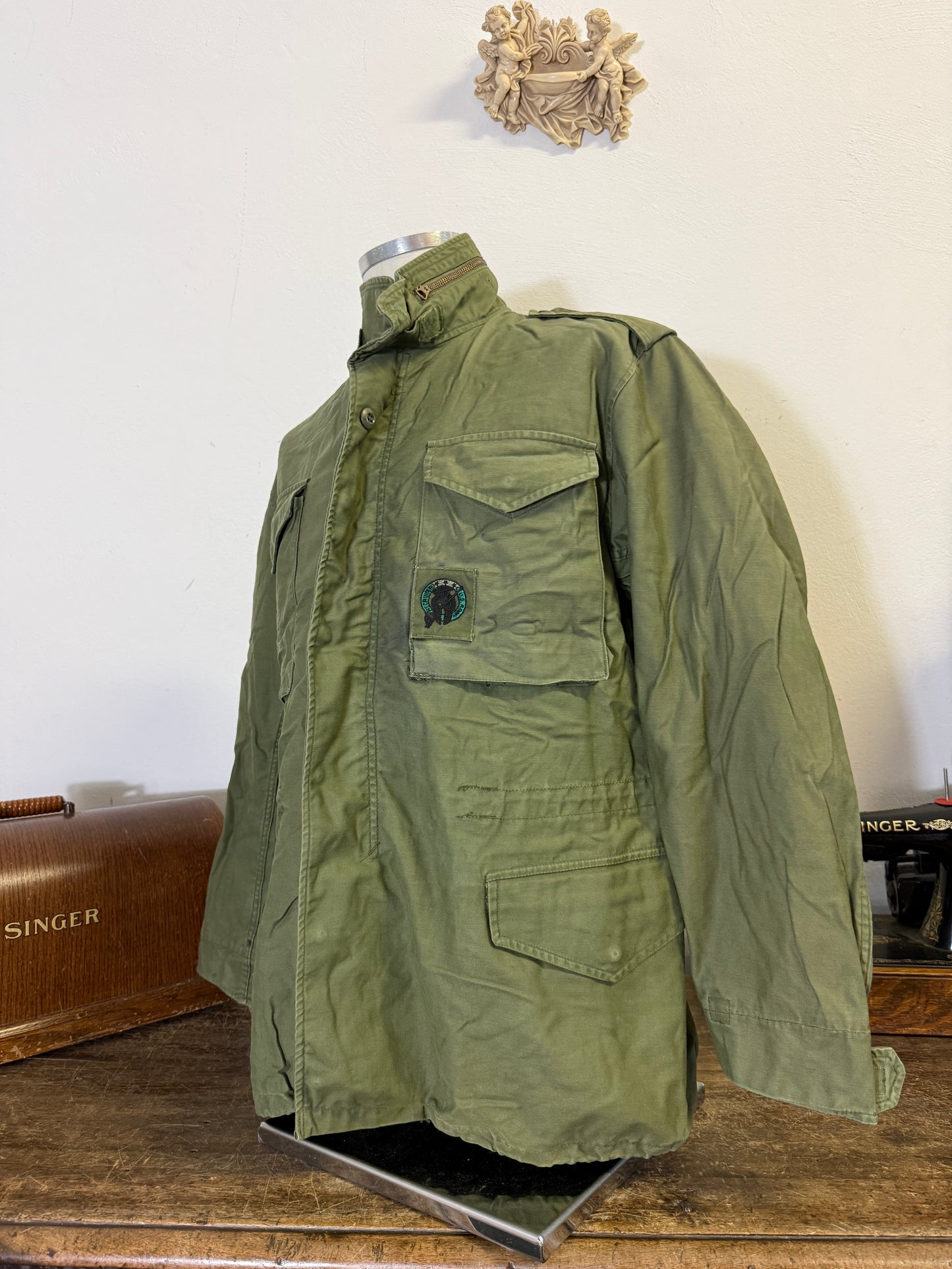Vintage Field Jacket M65 Us Army “L”