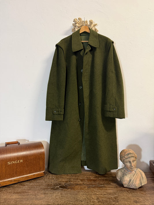 Vintage 80’s Loden Coat “L”