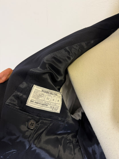 Vintage 00’s Italian Navy Double Breasted Jacket “L”