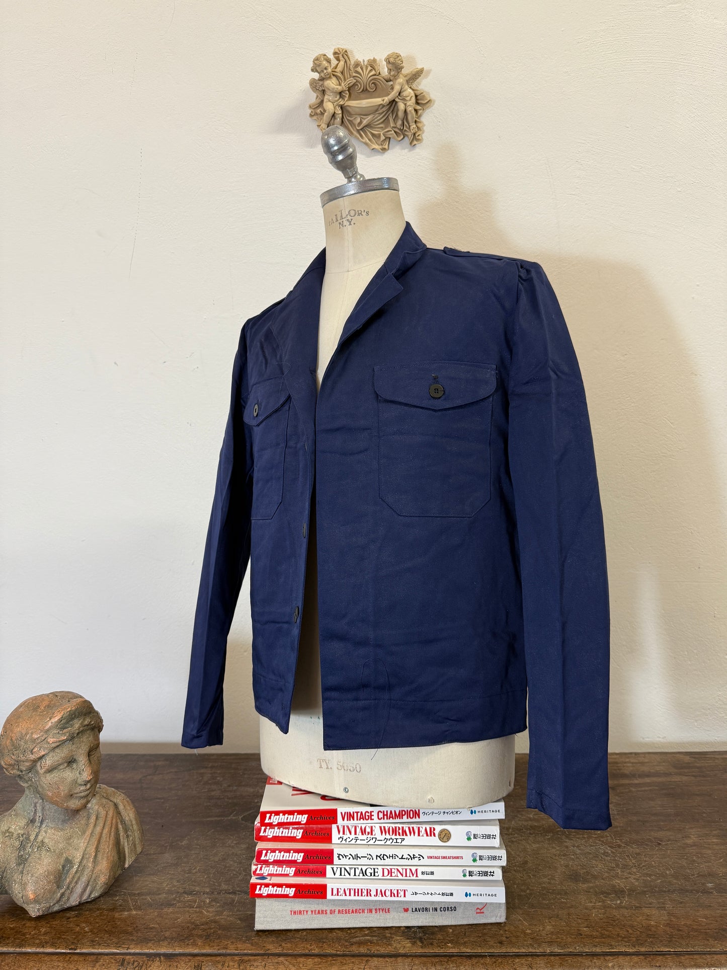 Vintage Swedish Army Work Jacket - S, M