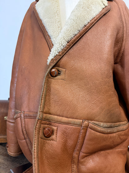 Vintage 80’s Shearling Jacket “XL”