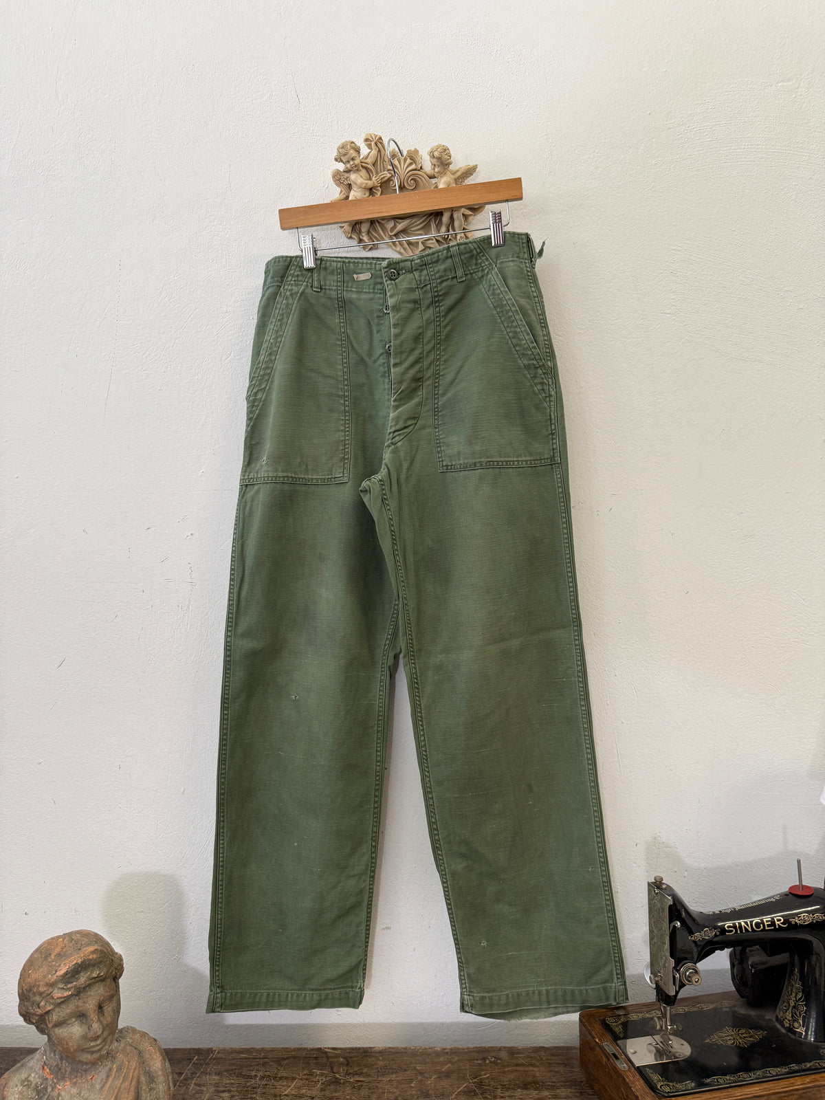 Vintage Og 107 Us Army Fatigue Pants “W32”