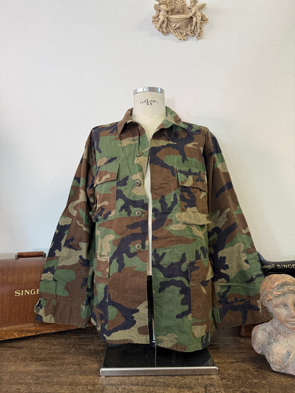 Vintage Woodland Us Army Jacket “XL”