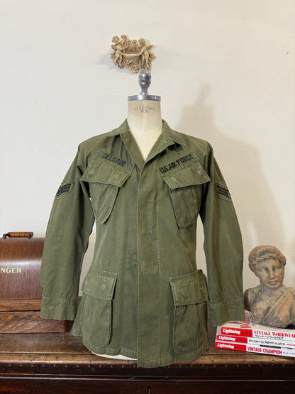Vintage Rip Stop Jungle Jacket U.S. AIR FORCE “S”