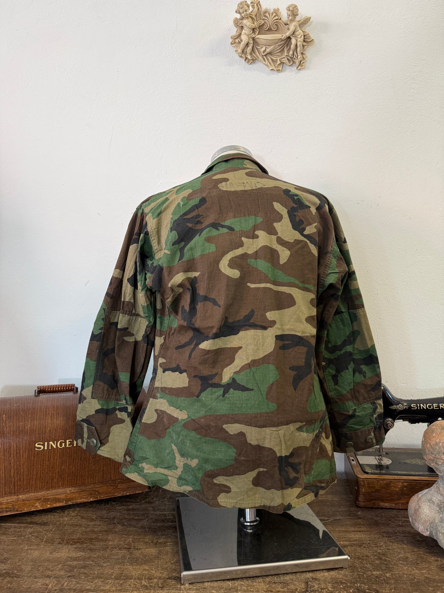 Vintage Ripstop Woodland Us Army Jacket “M”