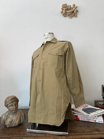 Vintage 60’s French Army Shirt “M”