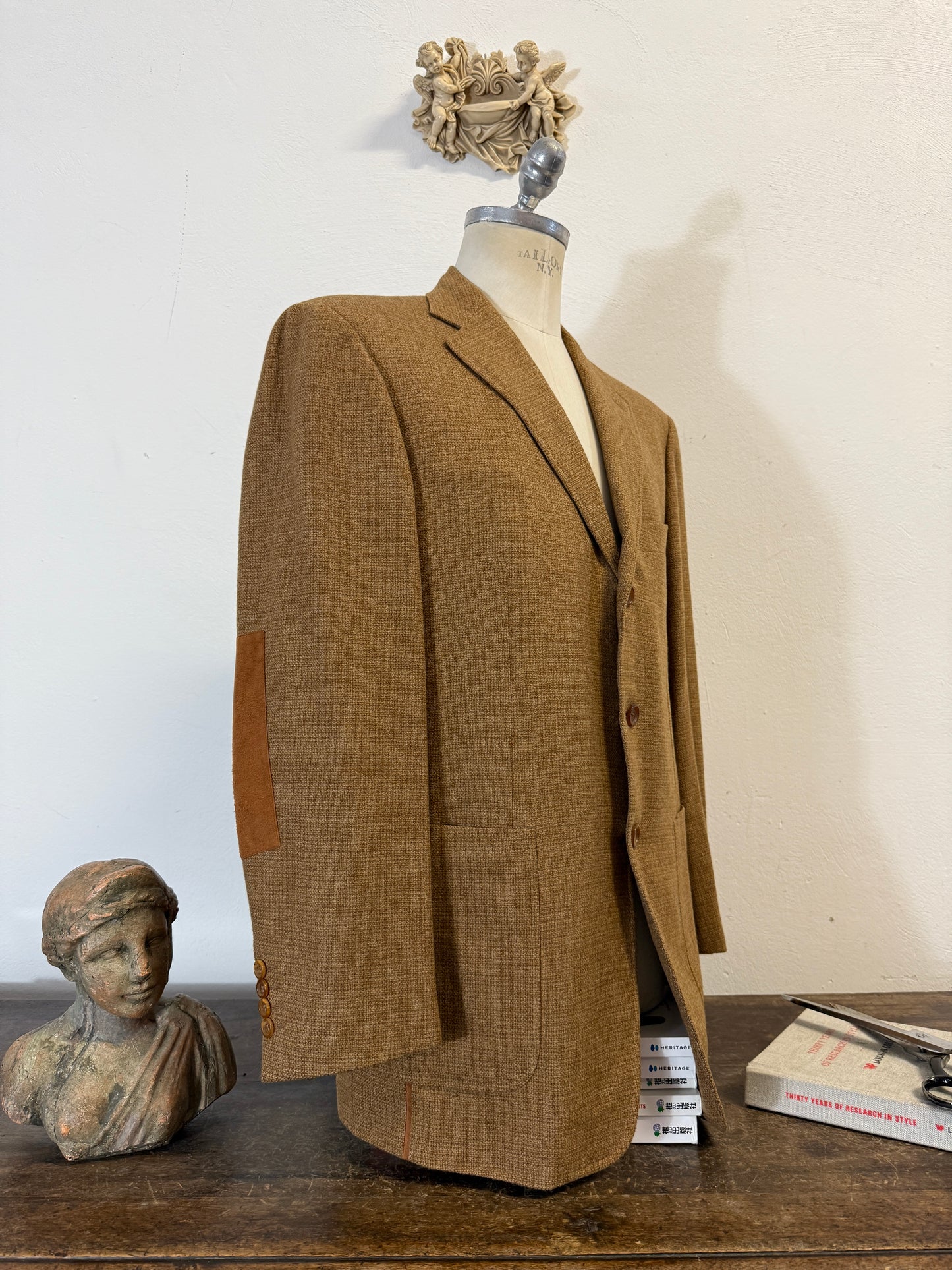 Vintage Cashmere/Wool Blazer “L”