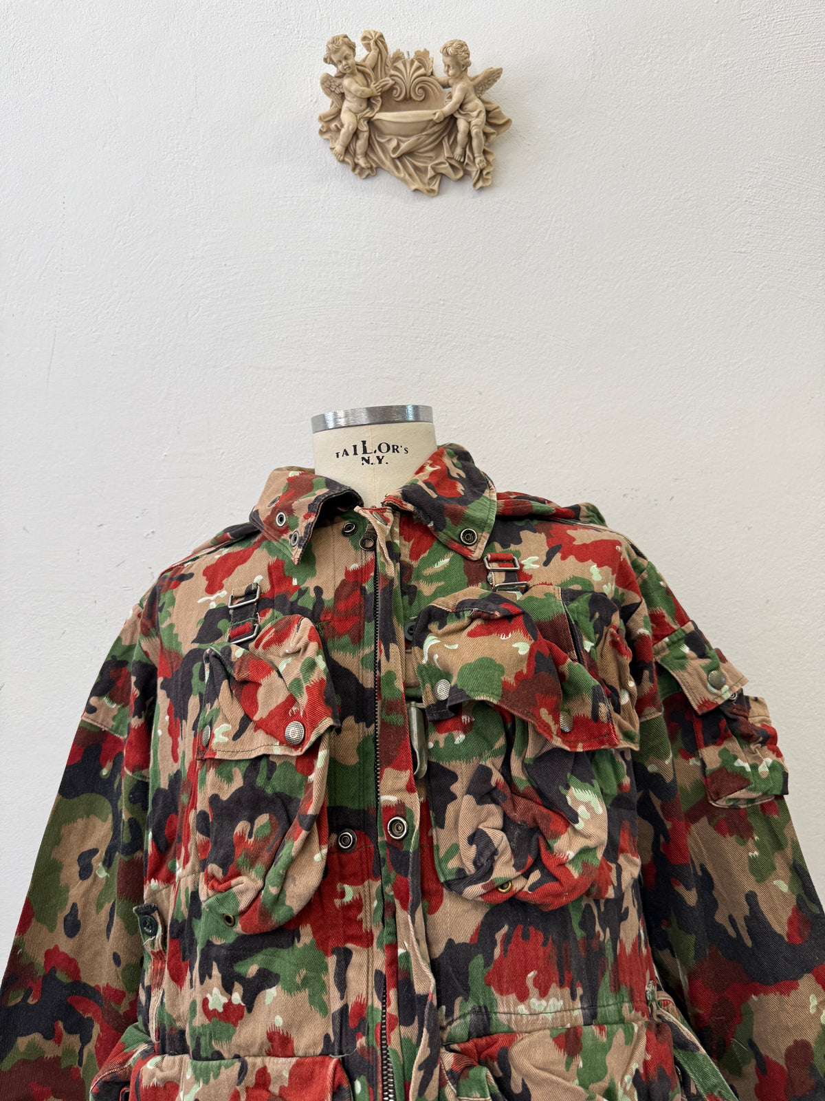 Vintage Swiss Army Camo Jacket M70 “L”