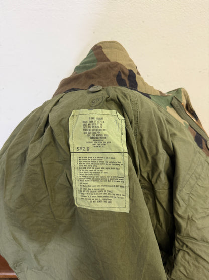 Vintage Woodland Field Jacket M65 Us Army “XS/S”