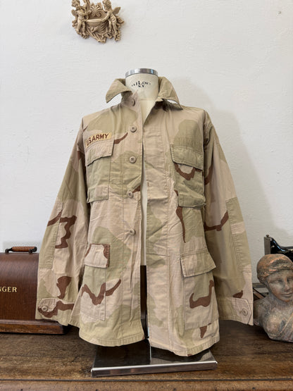 Vintage BDU Camo Jacket Ripstop US Army – L/XL