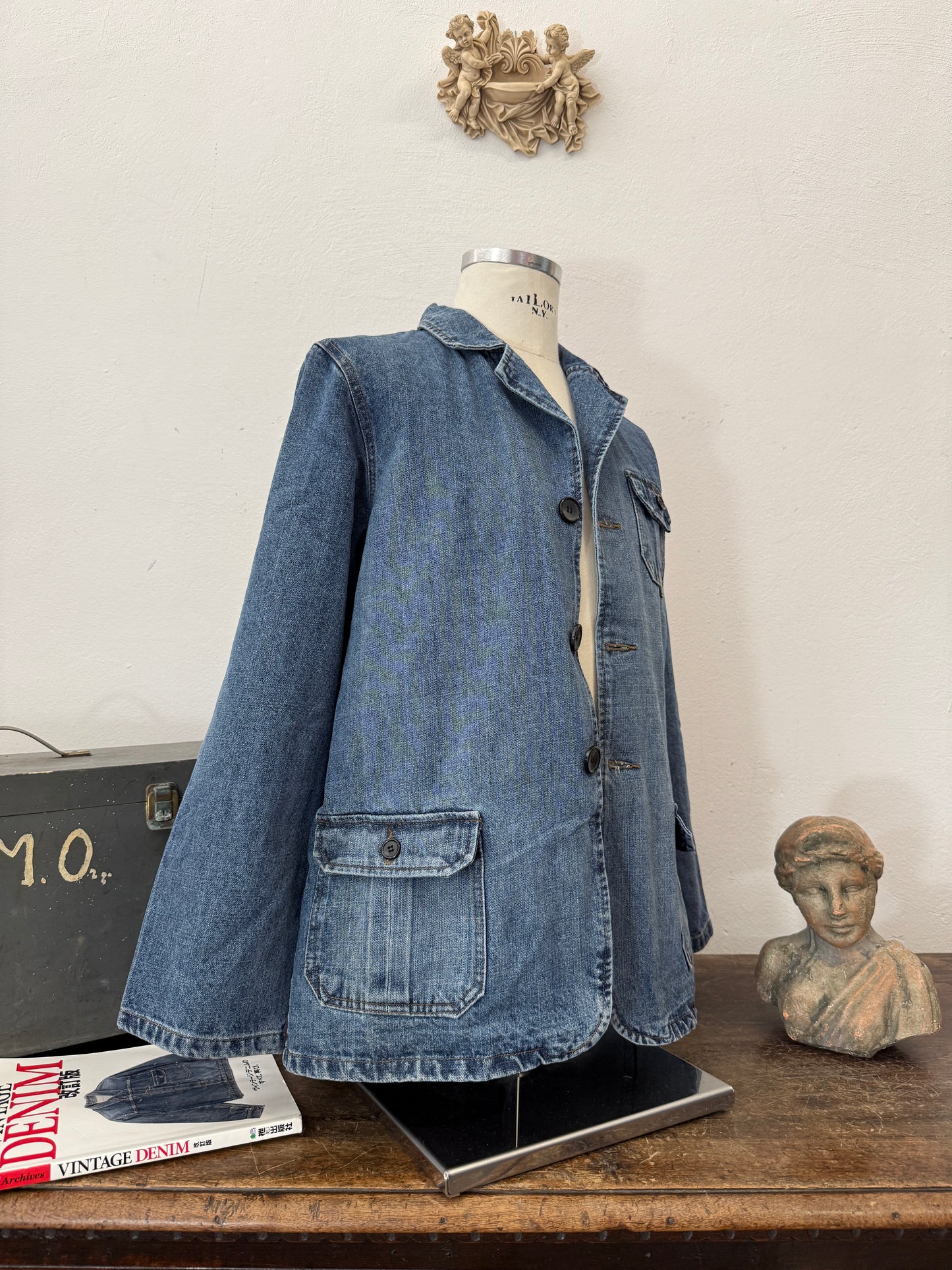 Vintage Denim Work Jacket “L”
