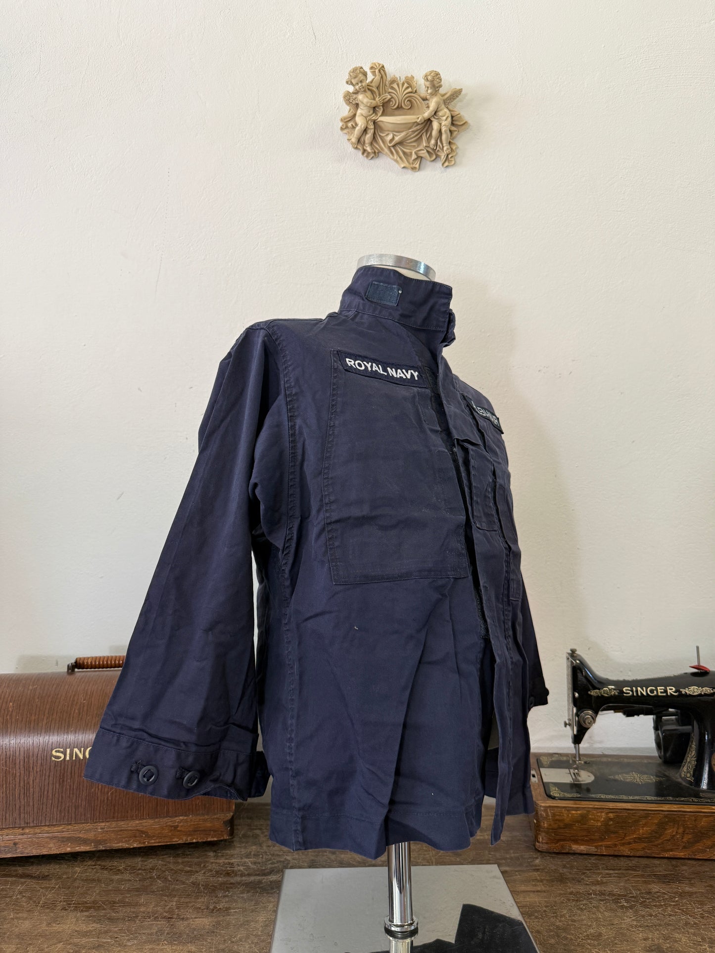 Vintage British Royal Navy Jacket “S”