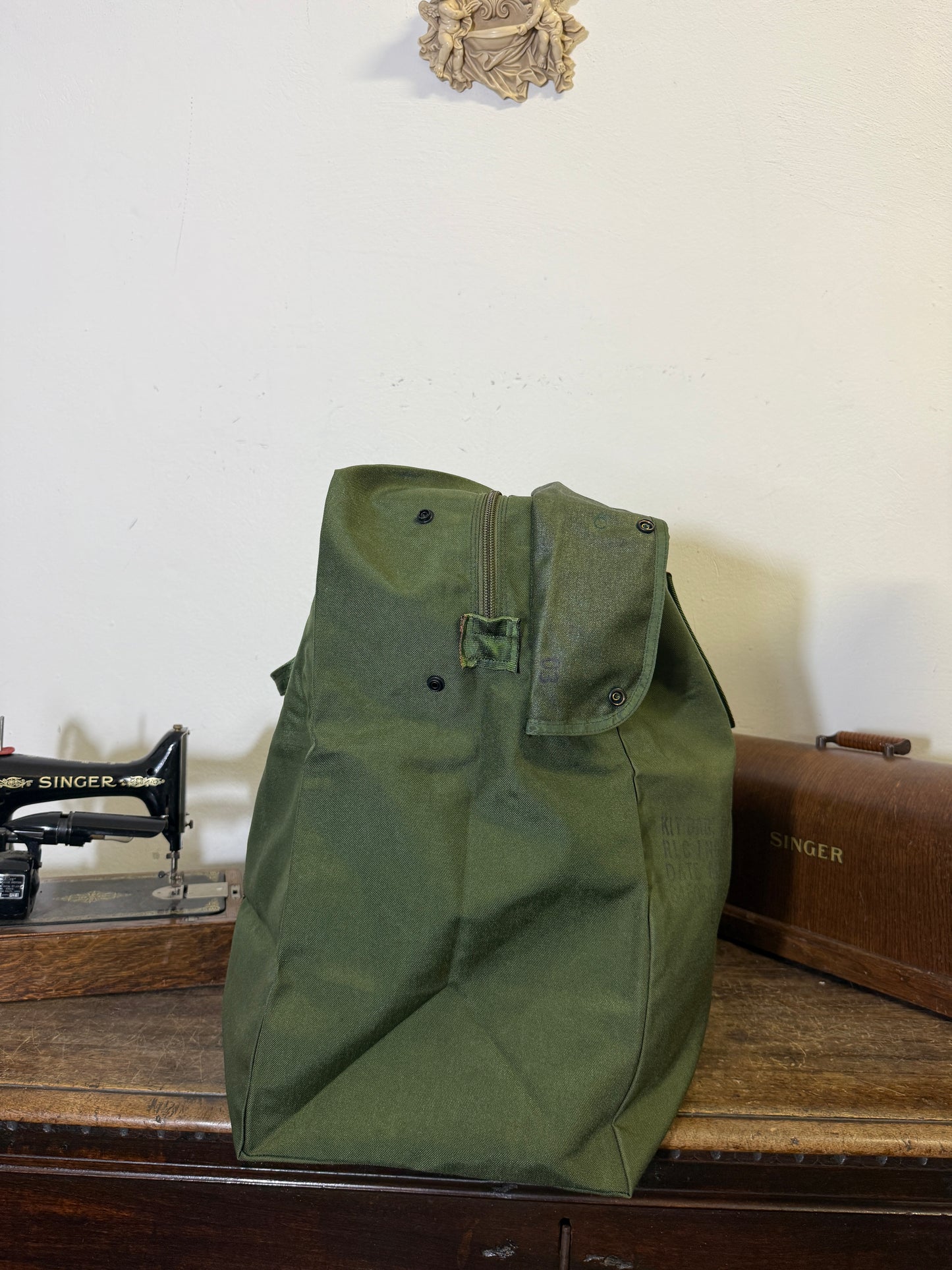 Vintage Nylon Us Flyers Kit Bag