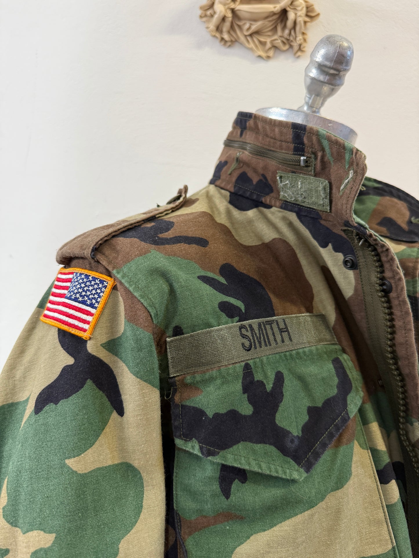Vintage Woodland Field Jacket M65 Us Army “S”