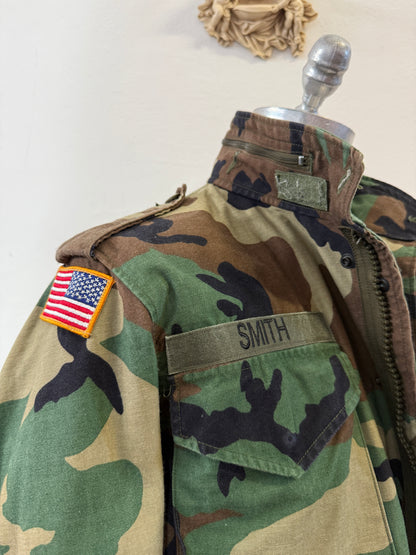 Vintage Woodland Field Jacket M65 Us Army “S”