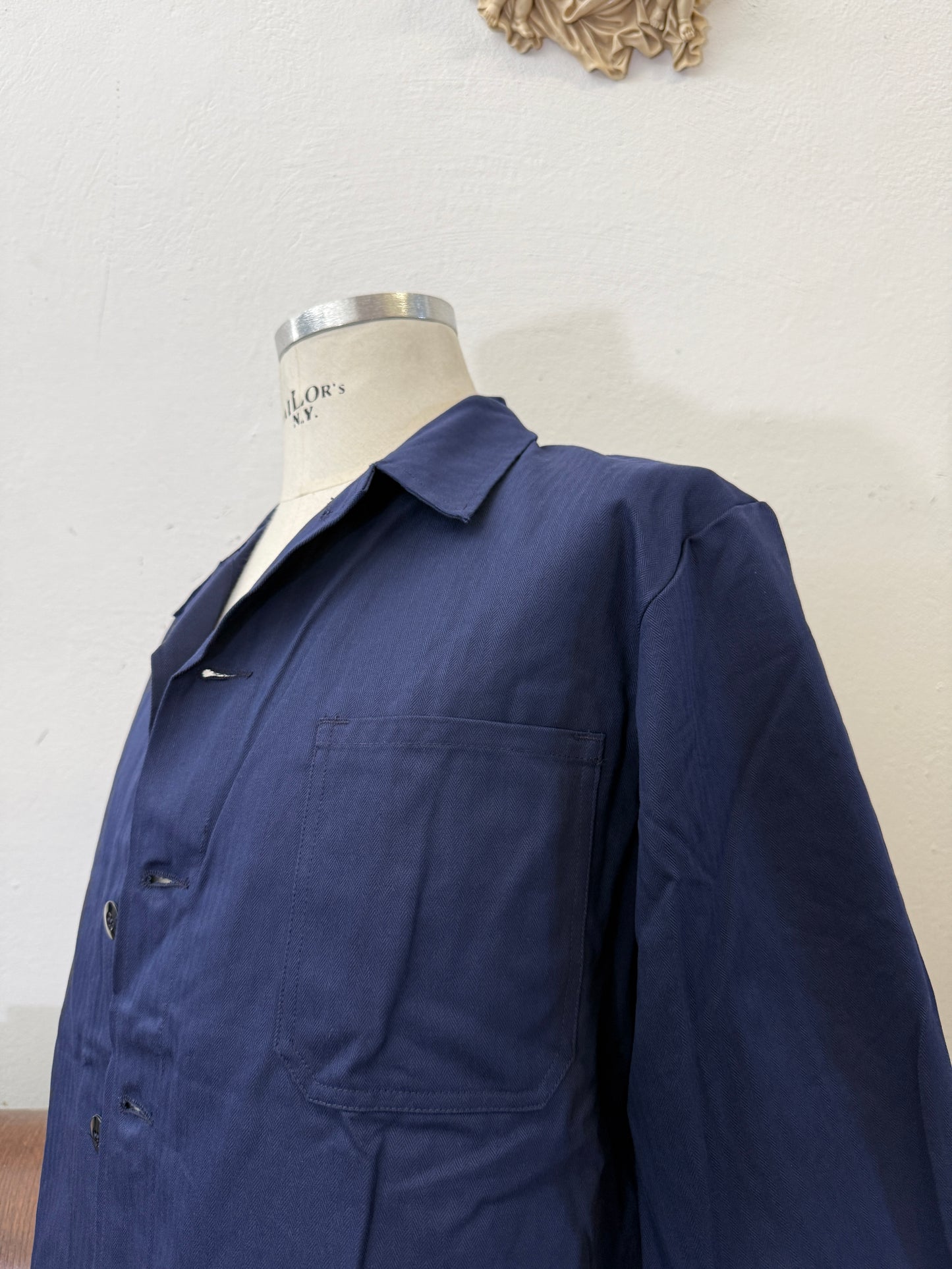 Deadstock 90’s German Army Work Jacket HBT “L”