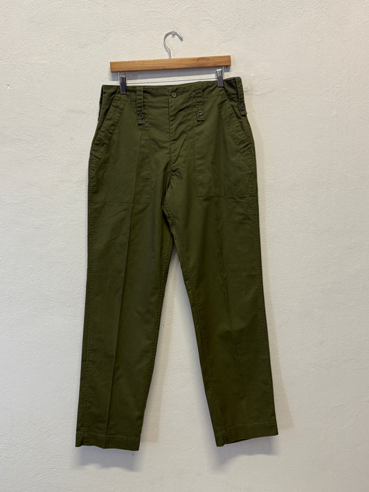 Vintage British Fatigue Army Pants “W32”