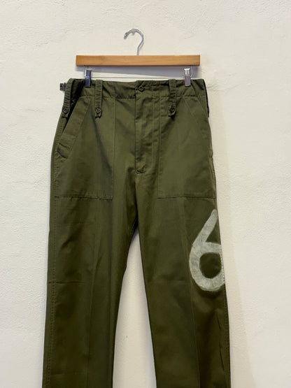 Vintage British Fatigue Army Pants “W31”