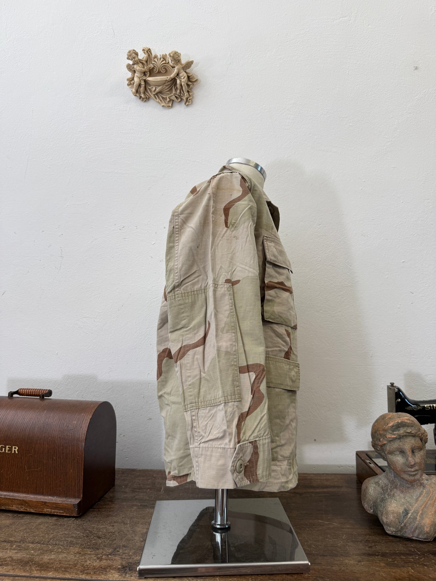 Vintage BDU Camo Jacket Ripstop US Army “S”