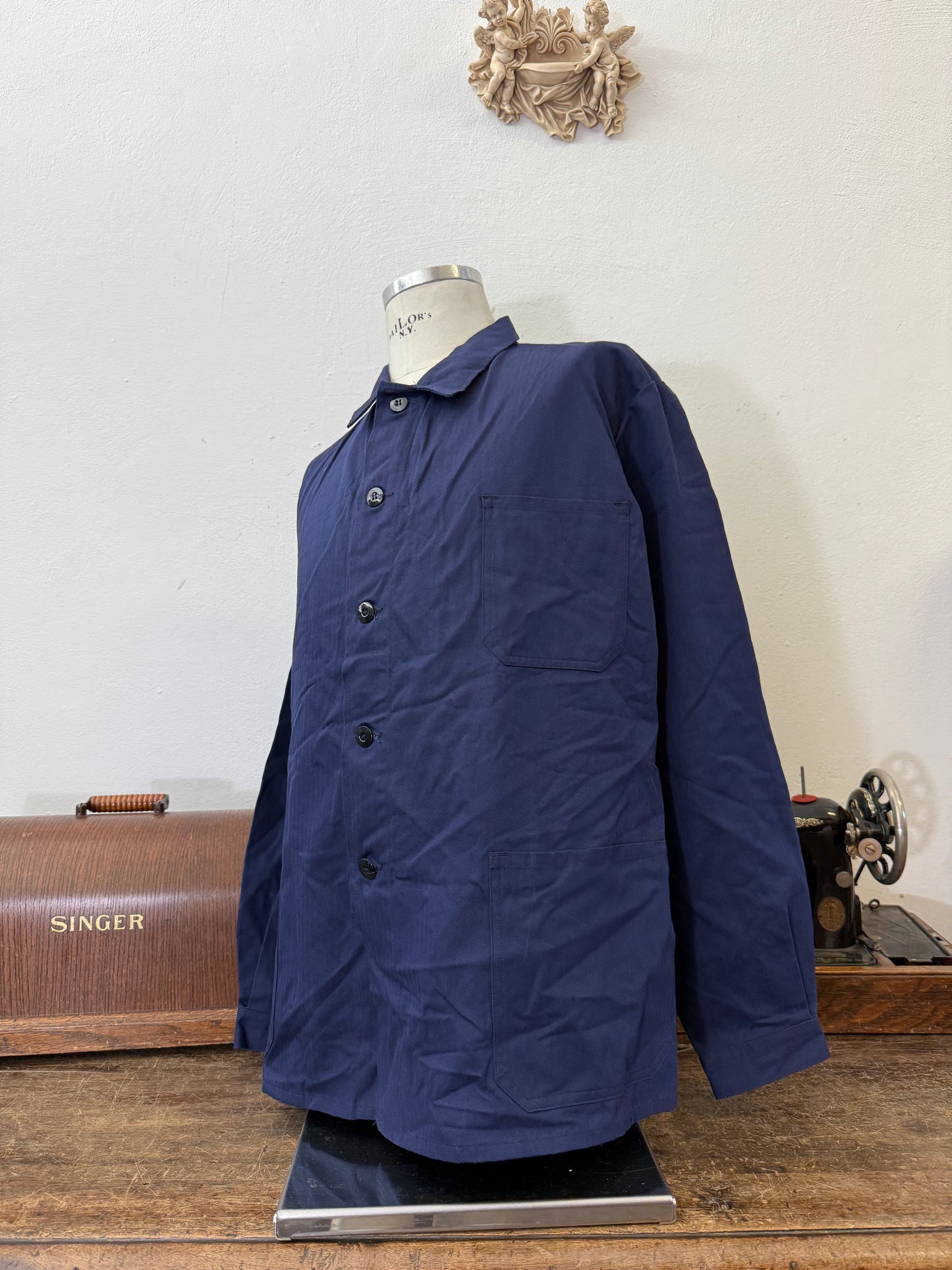 Deadstock 90’s German Army Work Jacket HBT “XL”