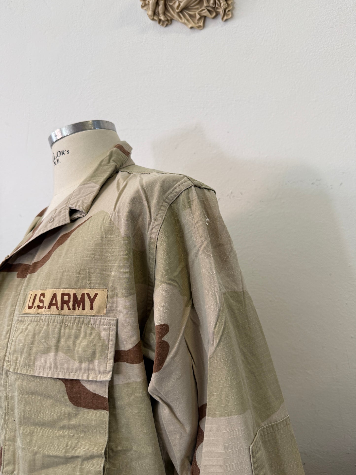 Vintage BDU Camo Jacket Ripstop US Army – L/XL