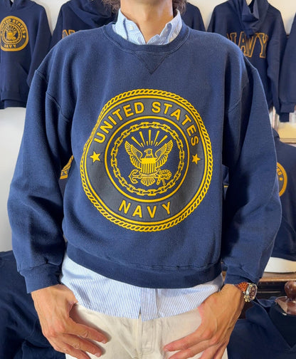 Vintage 1990s US Navy Sweatshirt - Made in USA