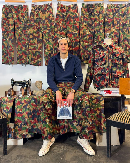 Vintage Swiss Army Camo Pants M83