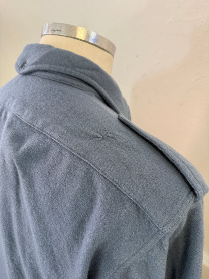 Vintage 60’s Italian Air Force Flannel Shirt “M”